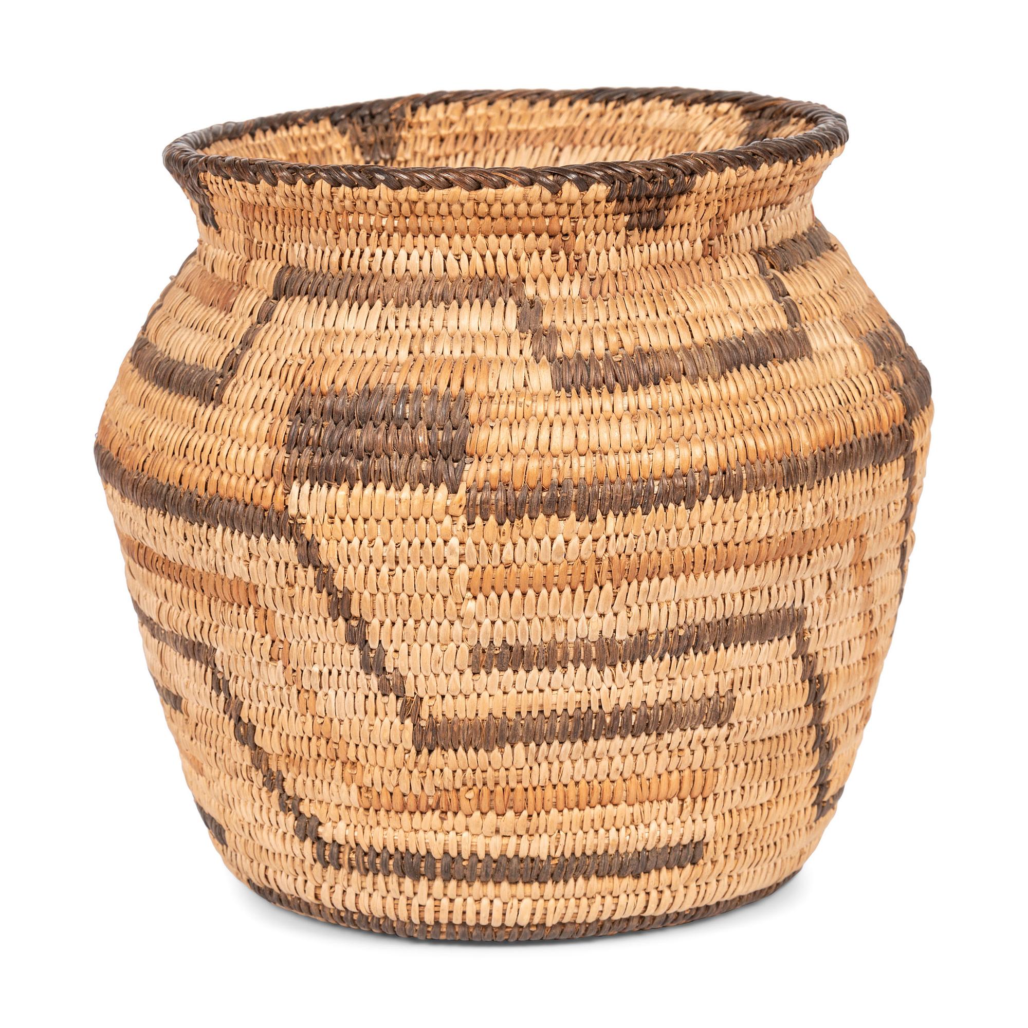 Akimel O'odham Polychrome Basket