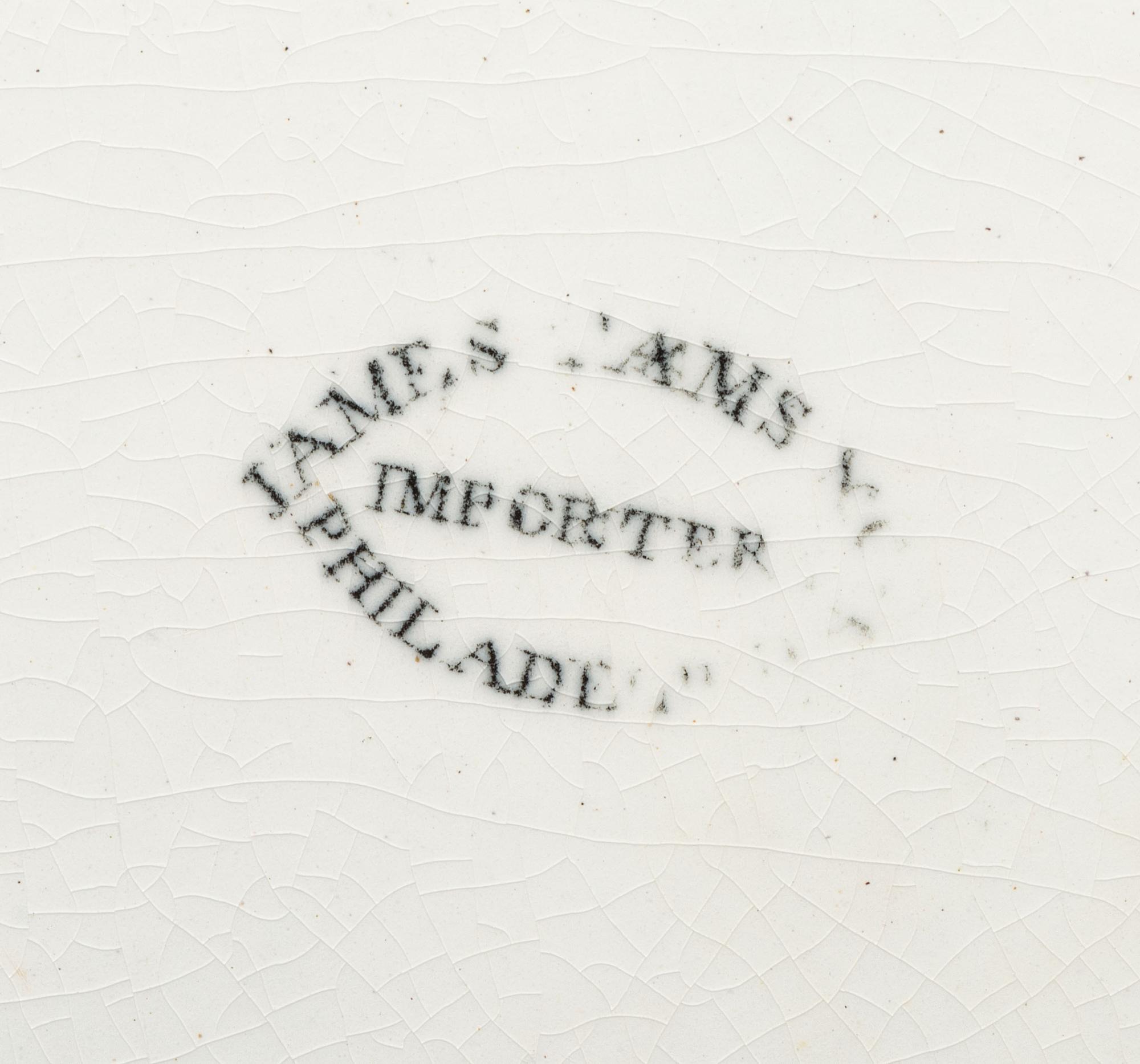 A Rare Staffordshire Transfer-Print Creamware 'Hero of the Thames' William Henry Harrison Platter