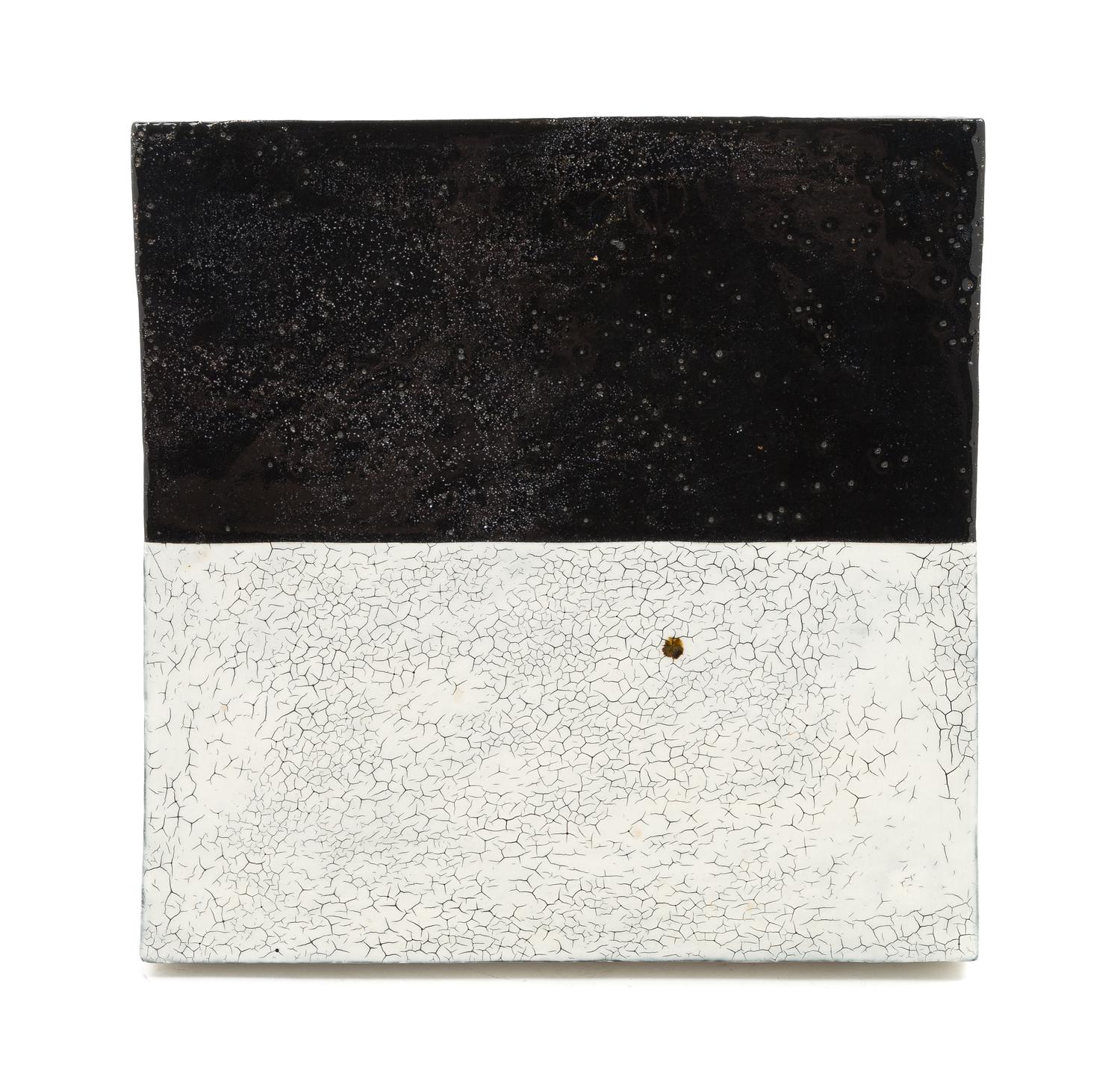 Jun Kaneko, (Japanese, b.1942), Square Plate, 1993