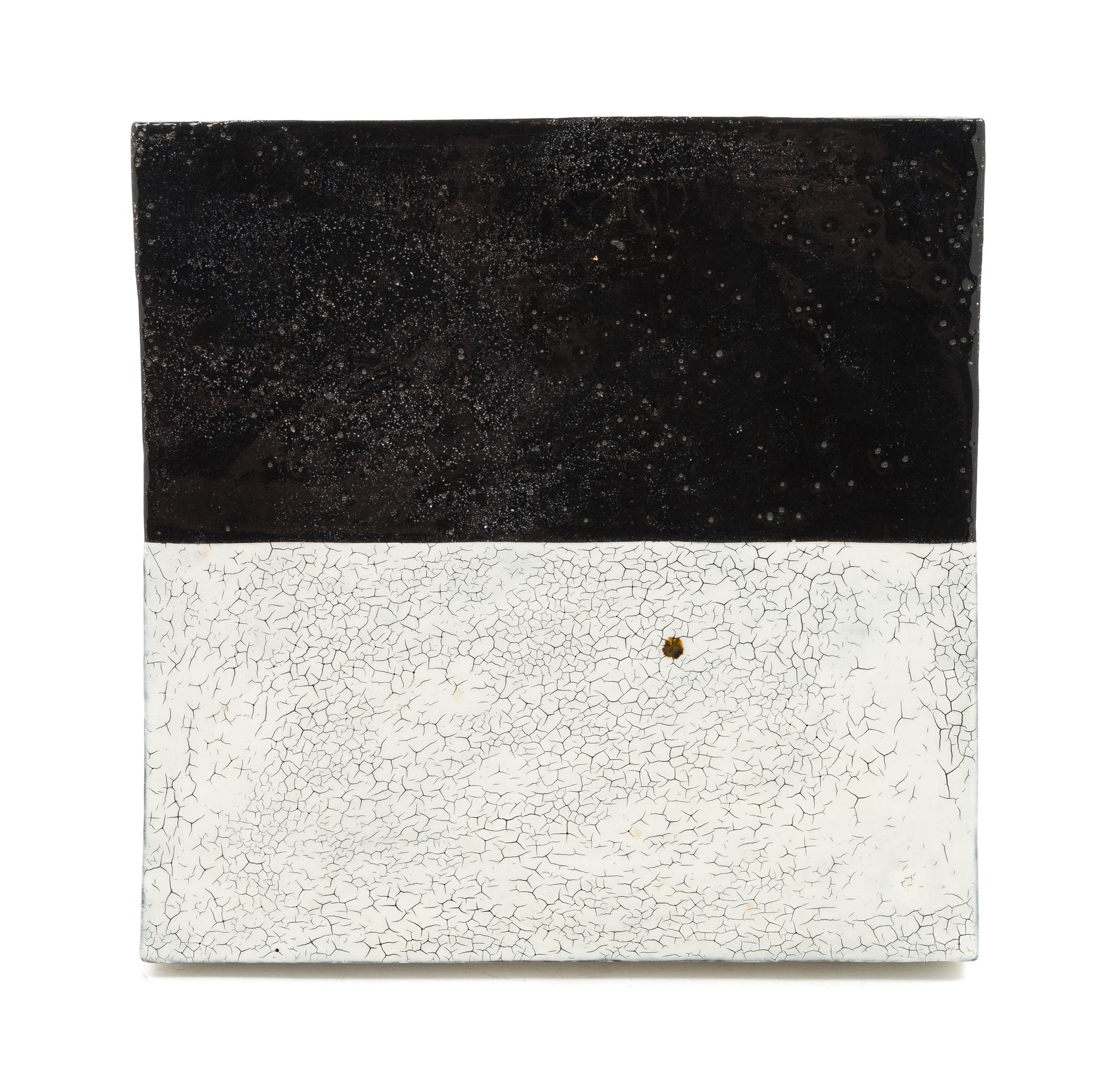 Jun Kaneko, (Japanese, b.1942), Square Plate, 1993