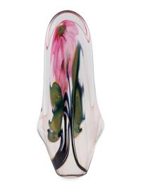 A Charles Lotton Flora Glass Vase