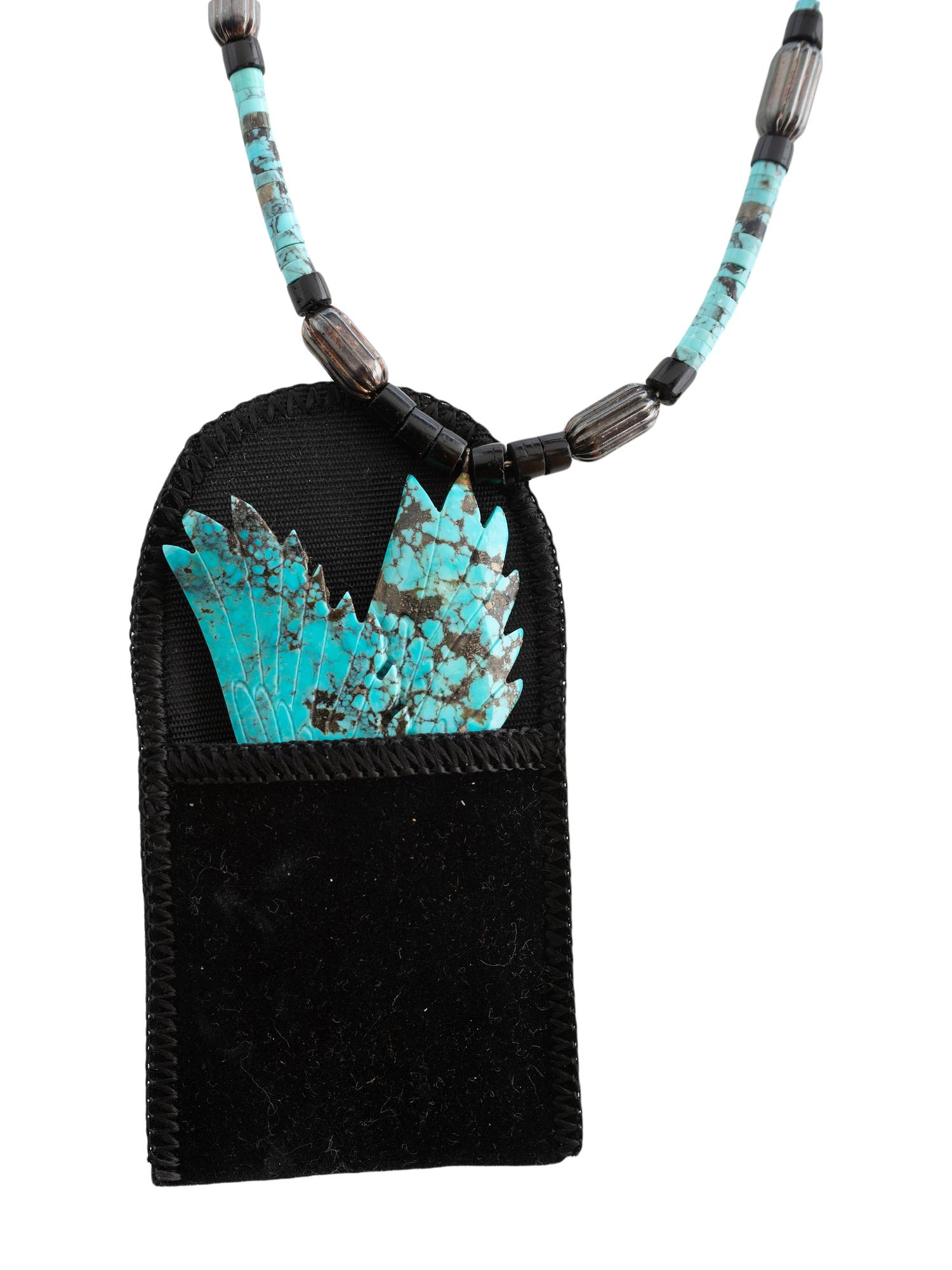 Southwestern-style Carved Turquoise Necklaces