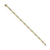 Diamond and Yellow Gold Bracelet