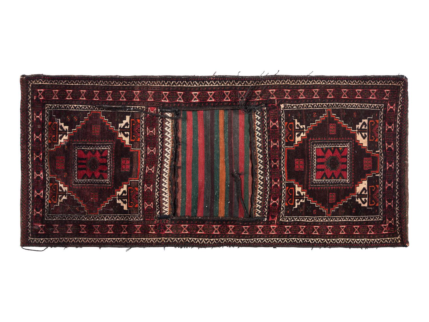 A Caucasian Woven Saddle Bag