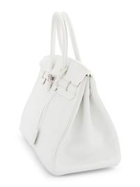 Hermès White 35cm Birkin Bag, 2008