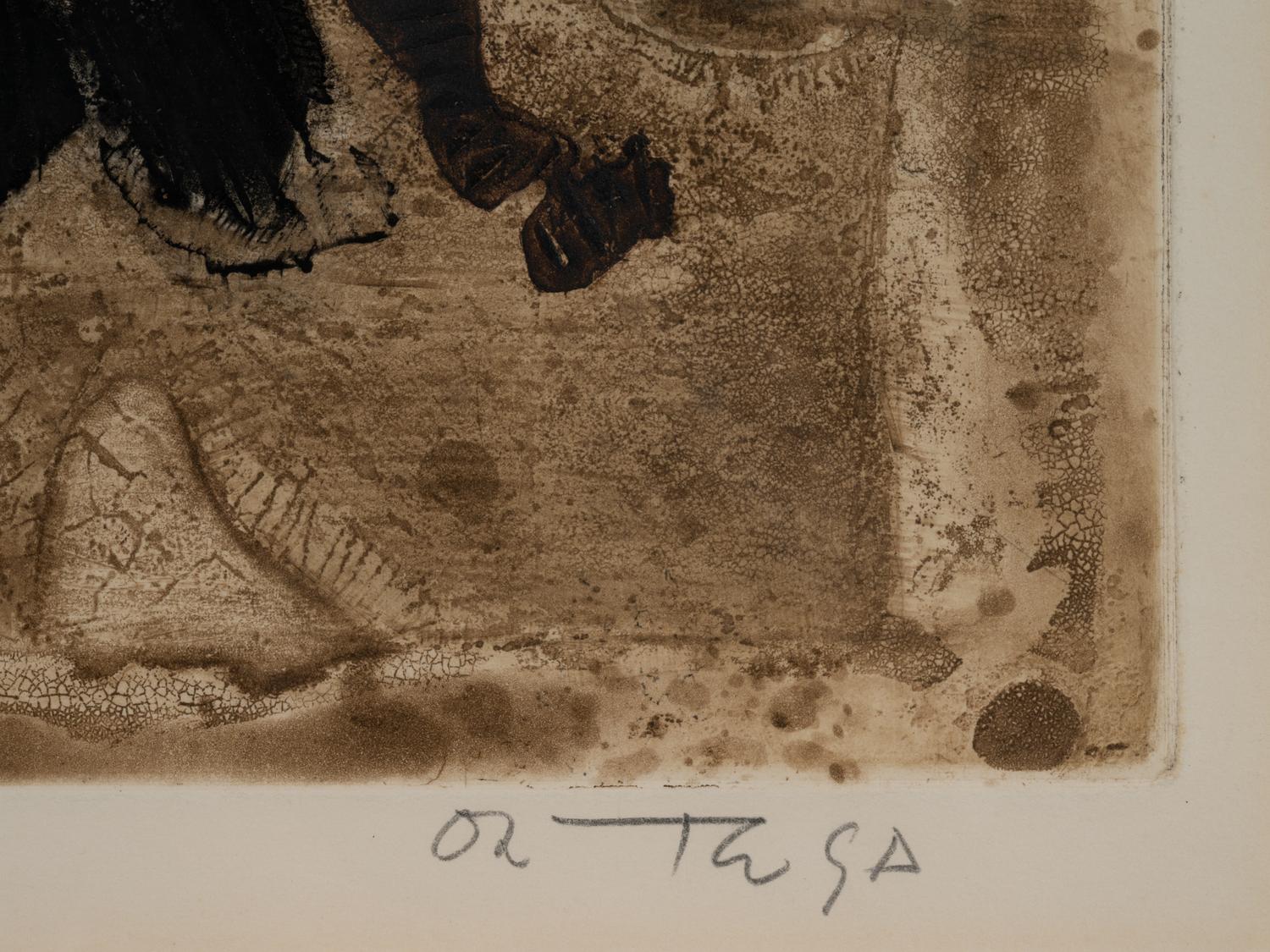 Lutte 11 and Moisson ( Pair of Works), 1965-1966