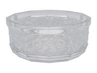 A Lalique- Style Molded and Frosted Glass Bowl
