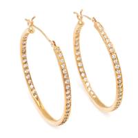 DIAMOND HOOP EARRINGS
