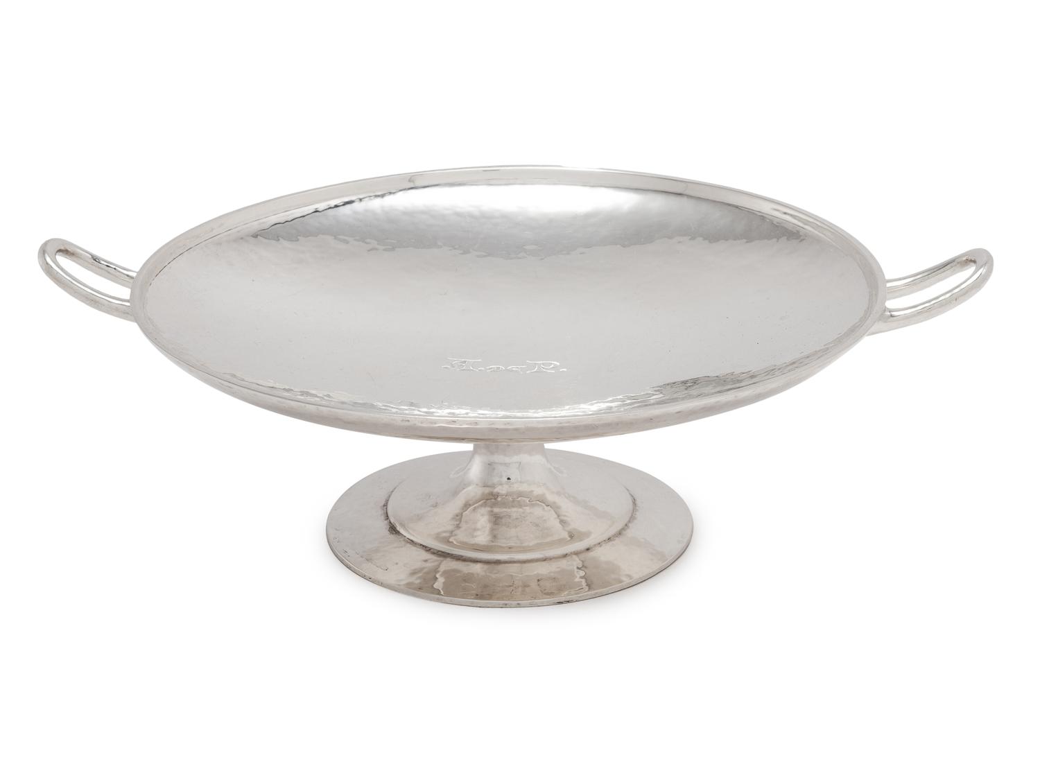 An Arts and Crafts Silver Compote