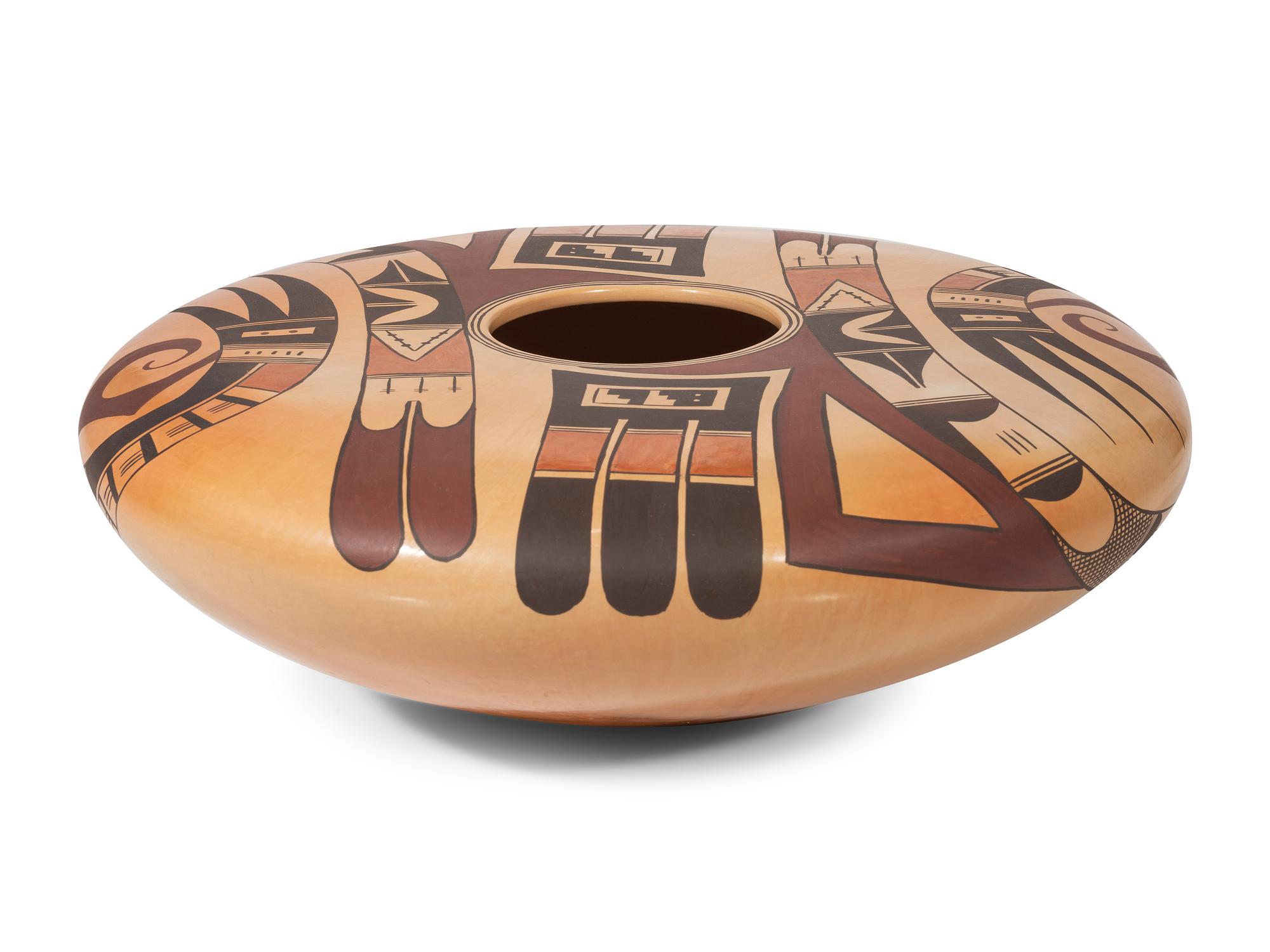 Polychrome Pottery Jar