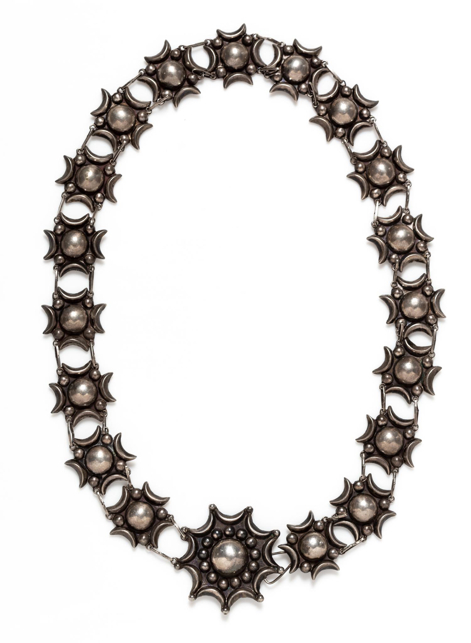 A Silver Link Belt, Mexico, Pre-1948, 66.50 dwts.