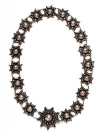 A Silver Link Belt, Mexico, Pre-1948, 66.50 dwts.