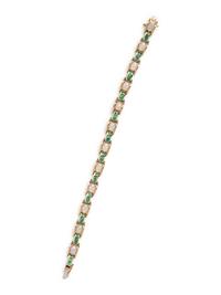 OPAL AND PERIDOT BRACELET