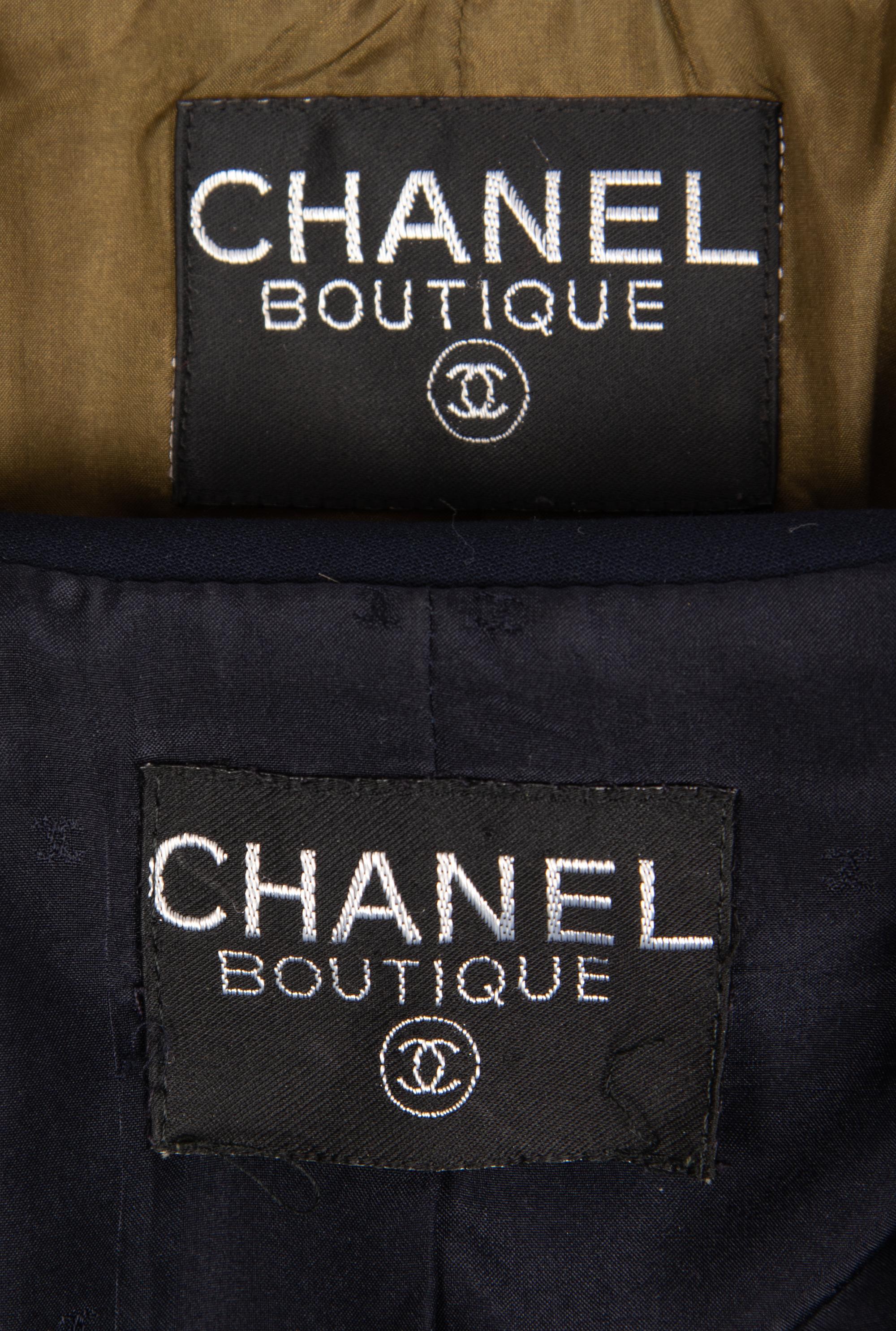 Two Chanel Skirt Suits, 1980-90s