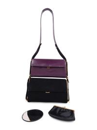 Judith Leiber Joined Double Shoulder Bag