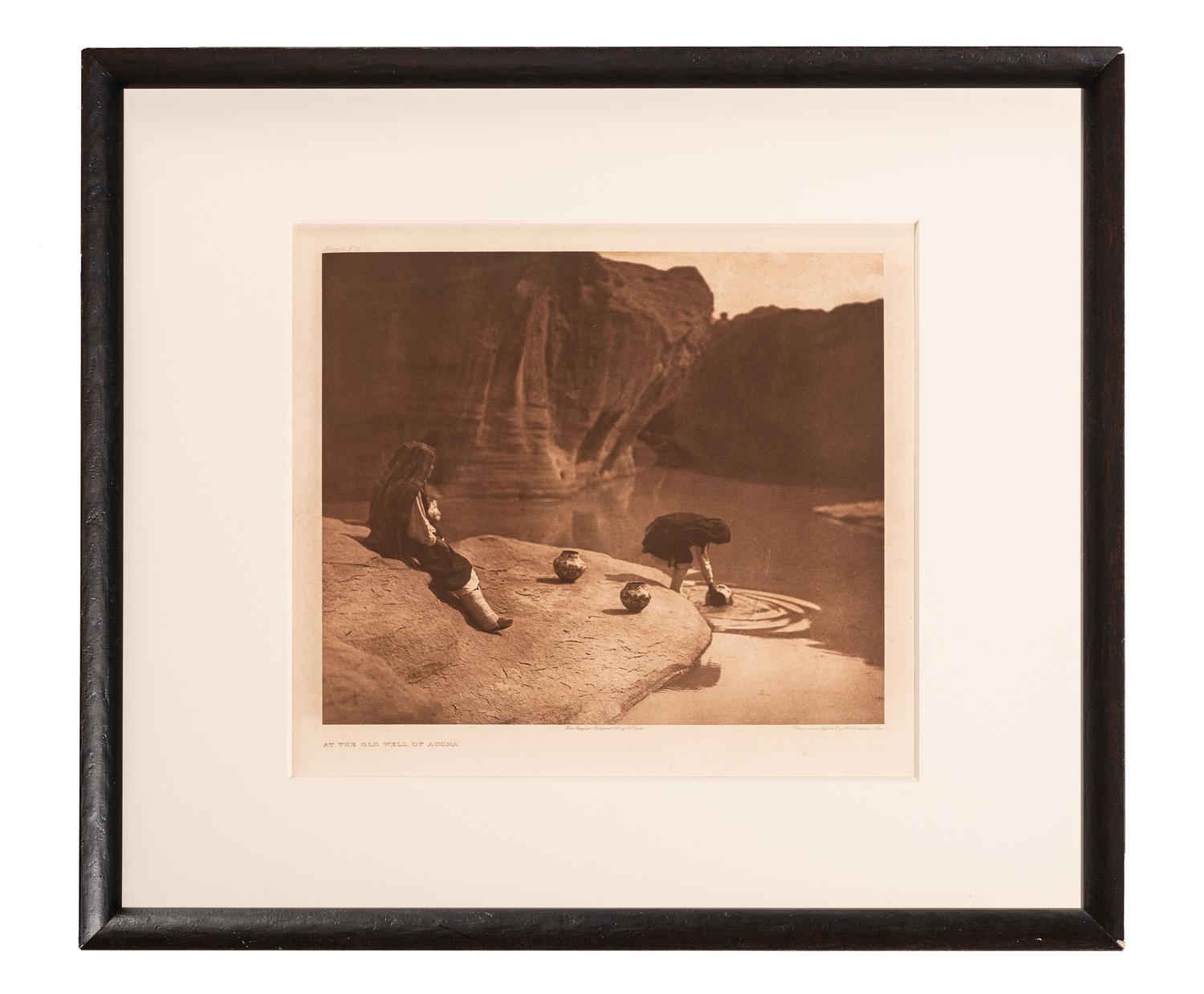 CURTIS, Edward S. (1868-1952). Complete Portfolio XVI of 36 photogravures from The North American Indian .