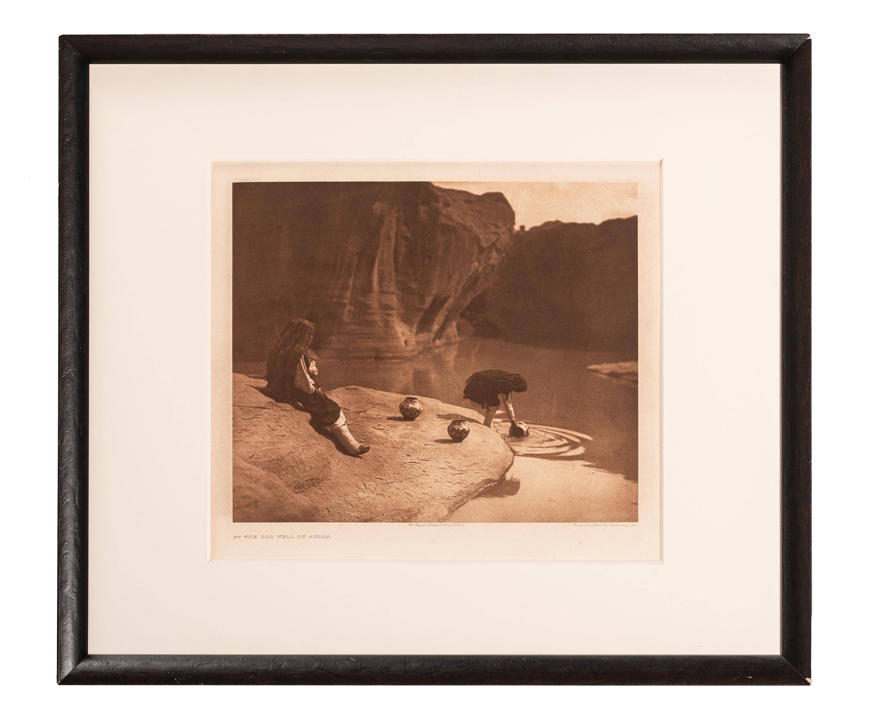 CURTIS, Edward S. (1868-1952). Complete Portfolio XVI of 36 photogravures from The North American Indian .