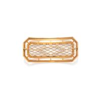 YELLOW GOLD HAIR BARRETTE
