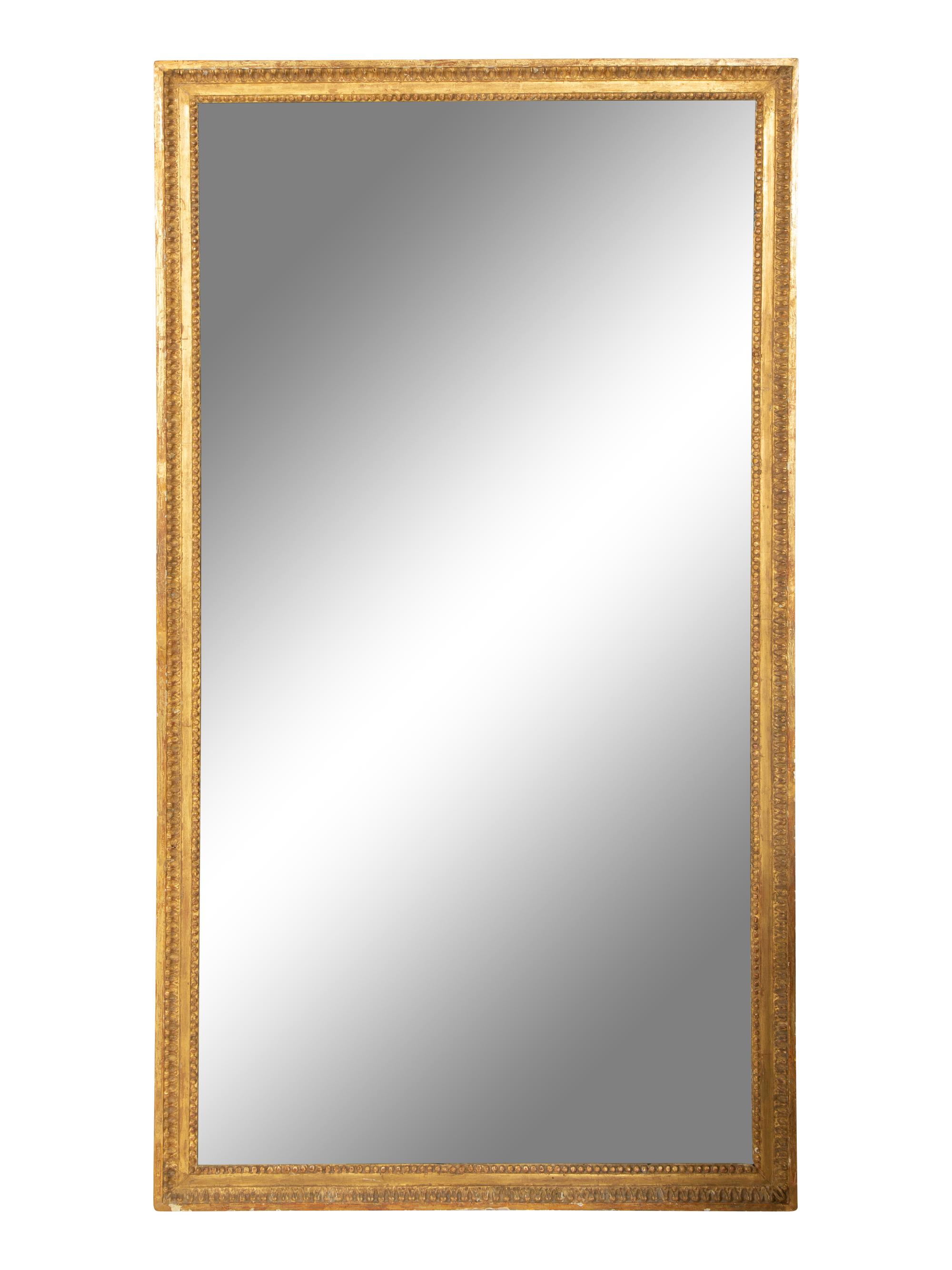 A Continental Giltwood Pier Mirror