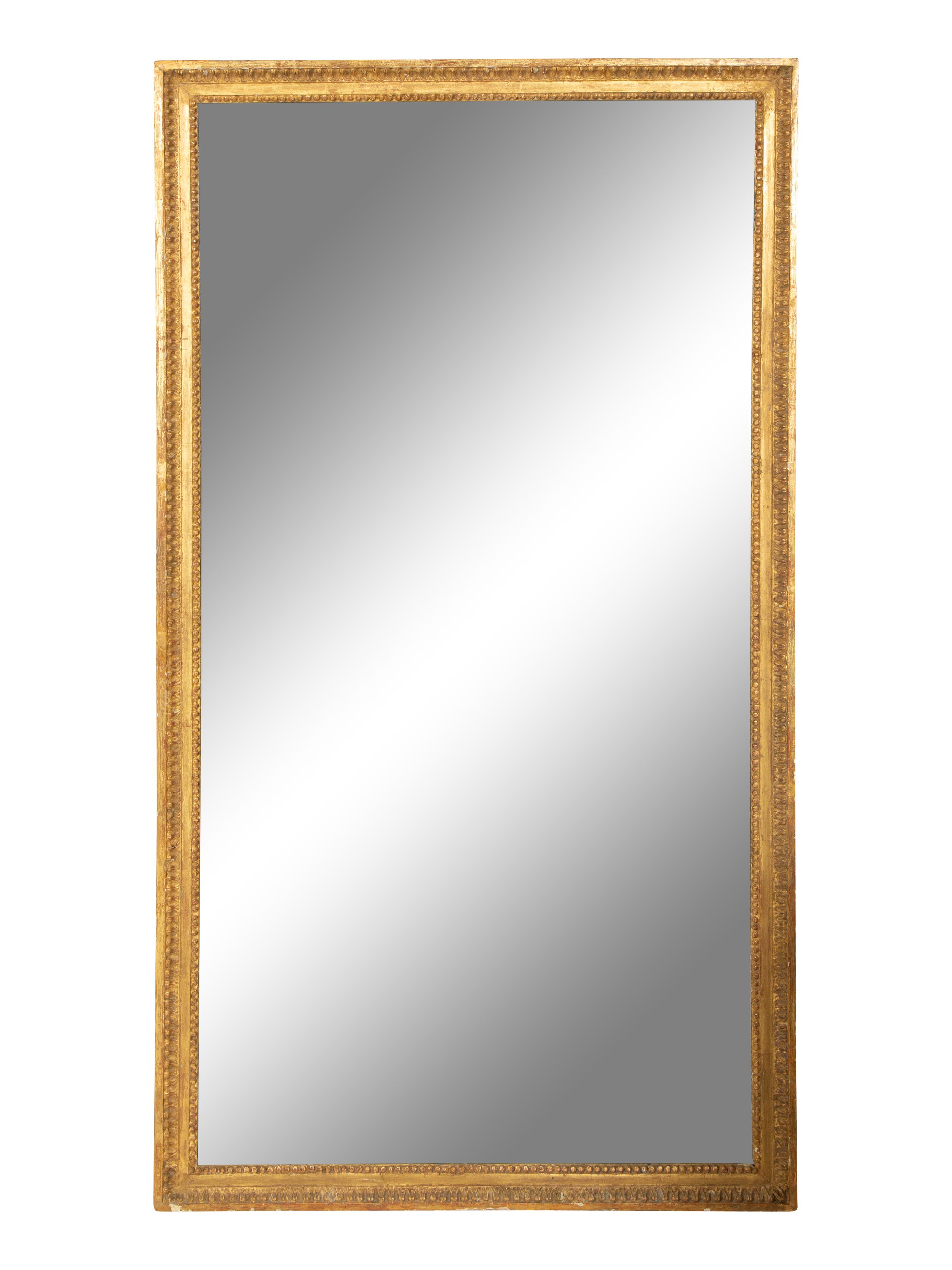 A Continental Giltwood Pier Mirror