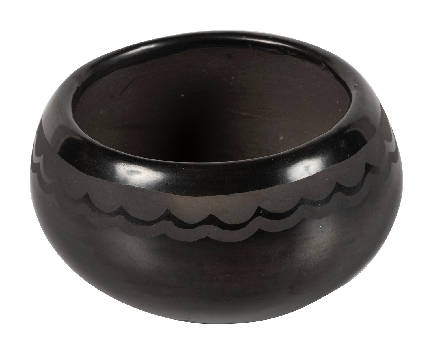 Blackware Pottery Bowl