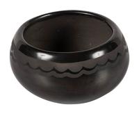 Blackware Pottery Bowl