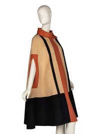 Tsumori Chisato Pieced Wool Cape