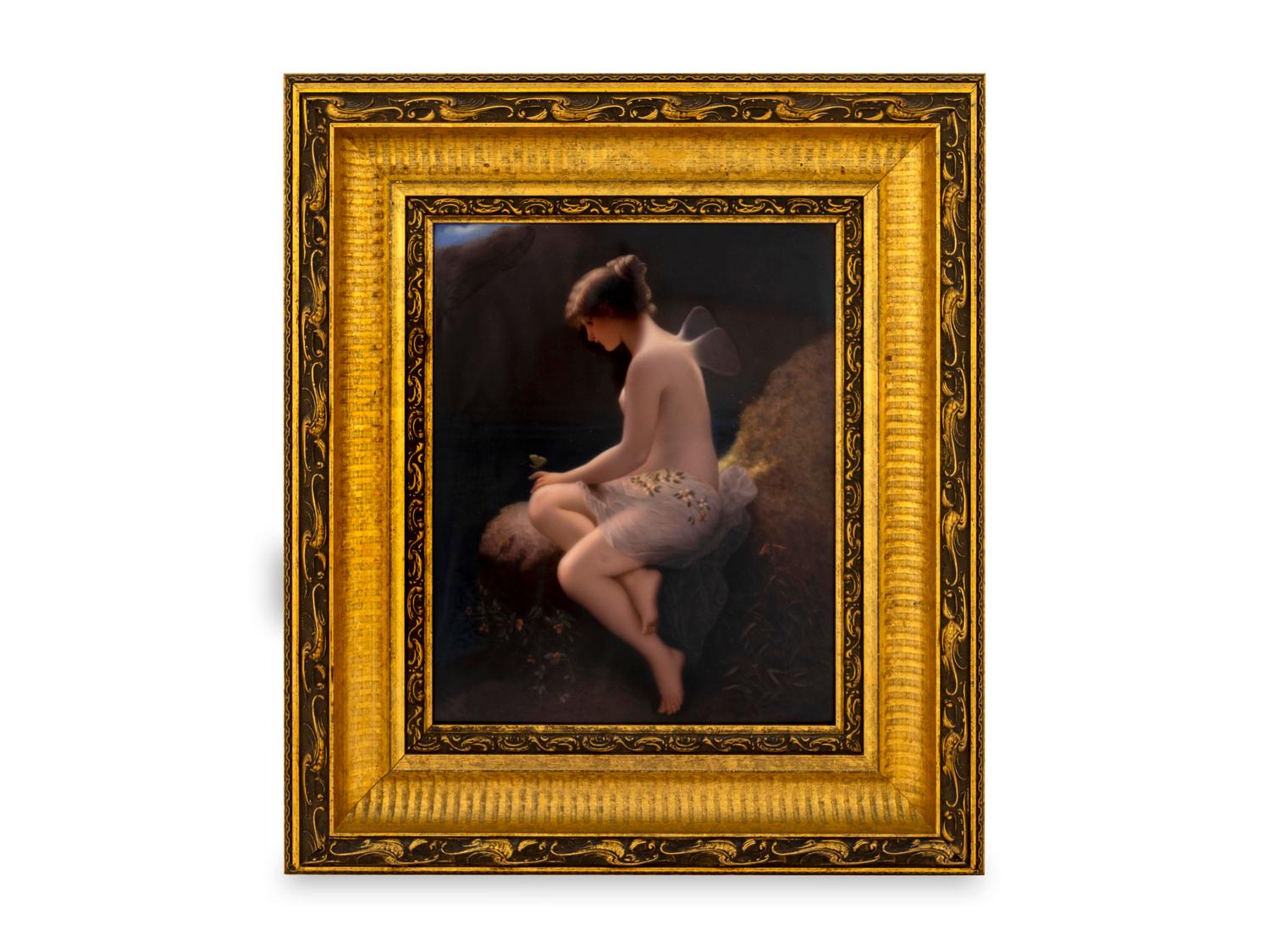 A Berlin Porcelain Plaque: Psyche — KPM, CIRCA 1900