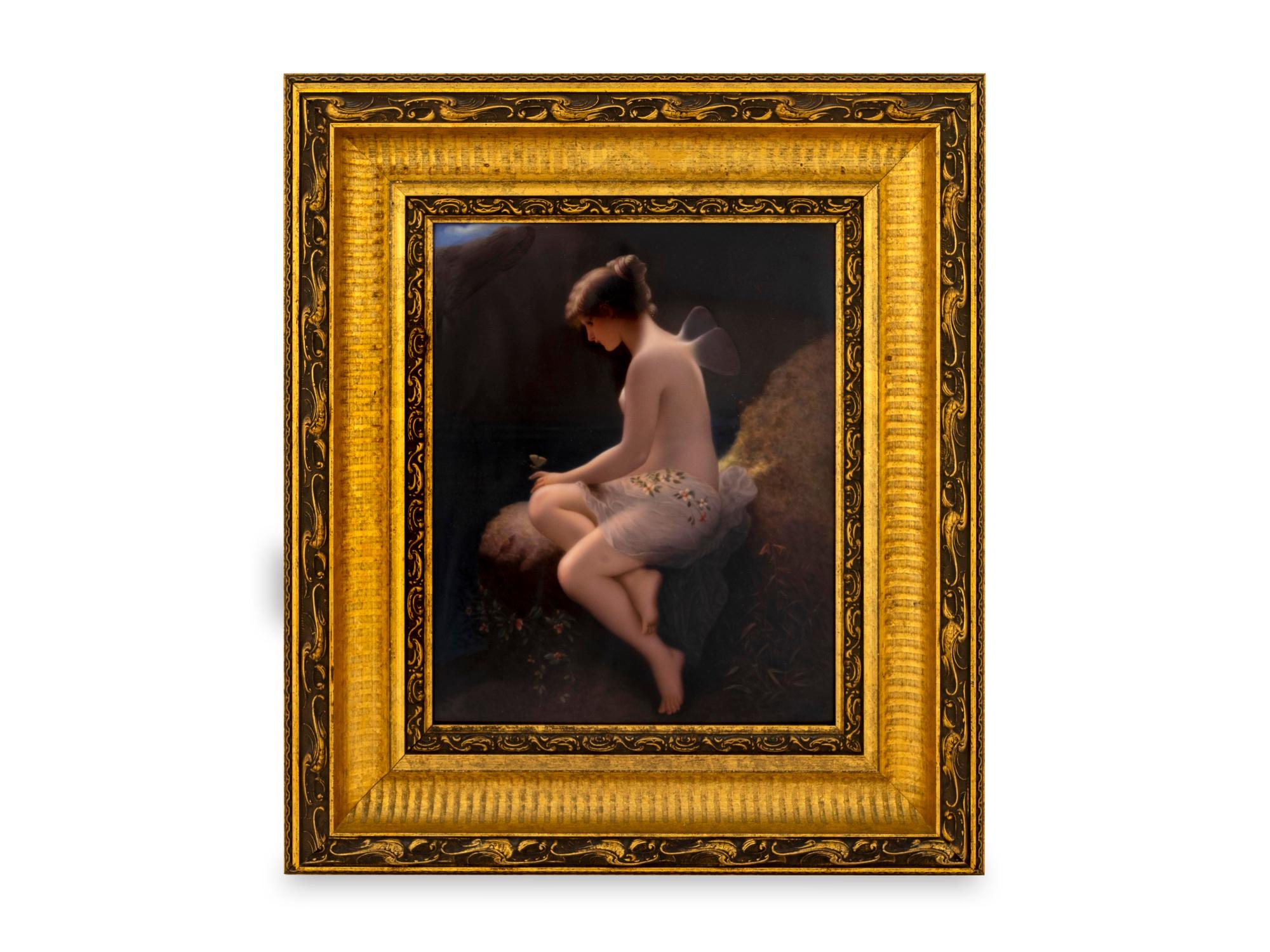 A Berlin Porcelain Plaque: Psyche — KPM, CIRCA 1900
