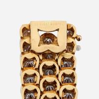 A diamond and eighteen karat gold bracelet, Van Cleef & Arpels France