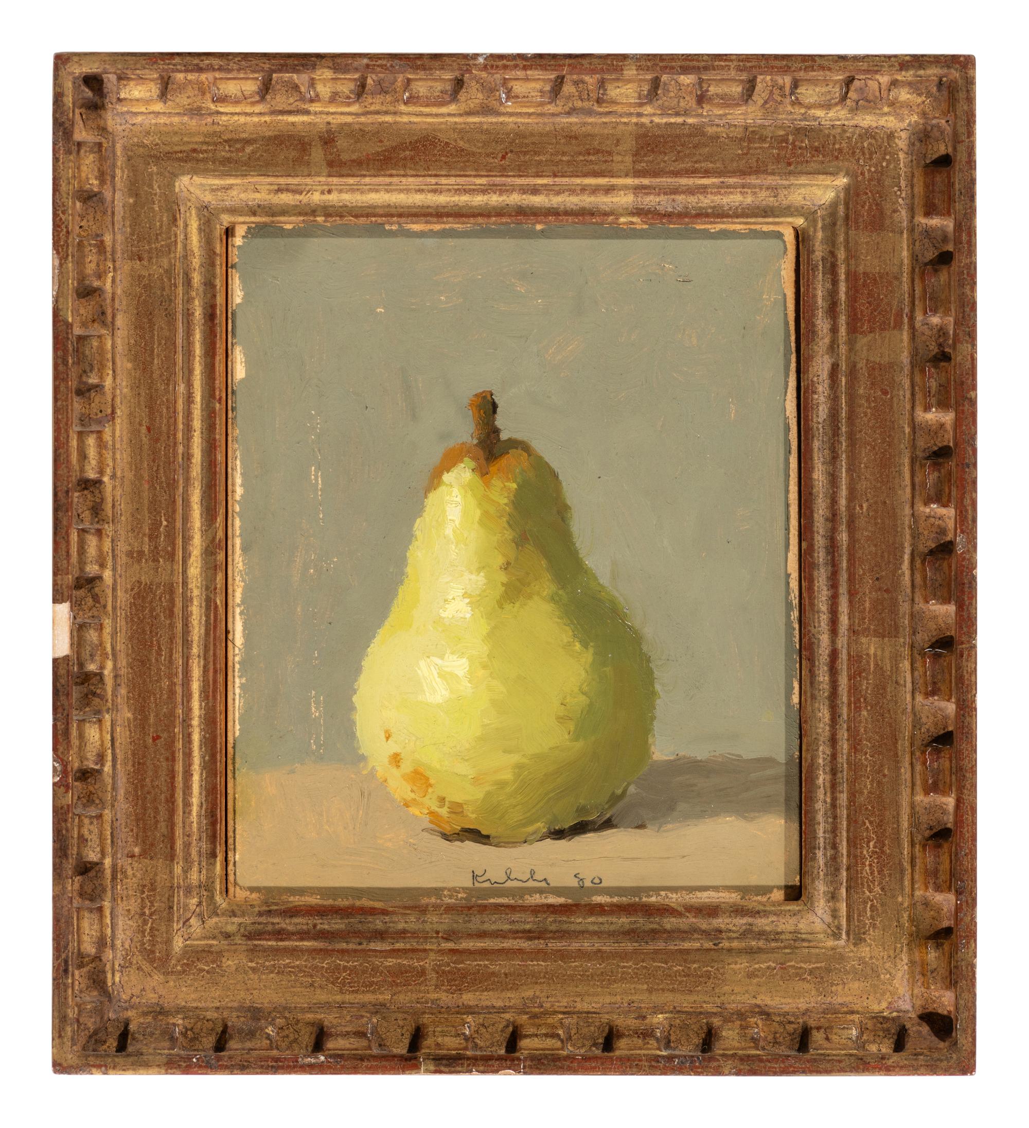 Single Green Pear , 1980