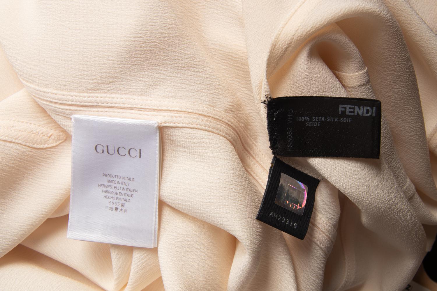Two Tops by Fendi and Gucci