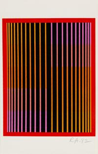 Richard Anuszkiewicz, (American, b. 1930), Untitled, 1982