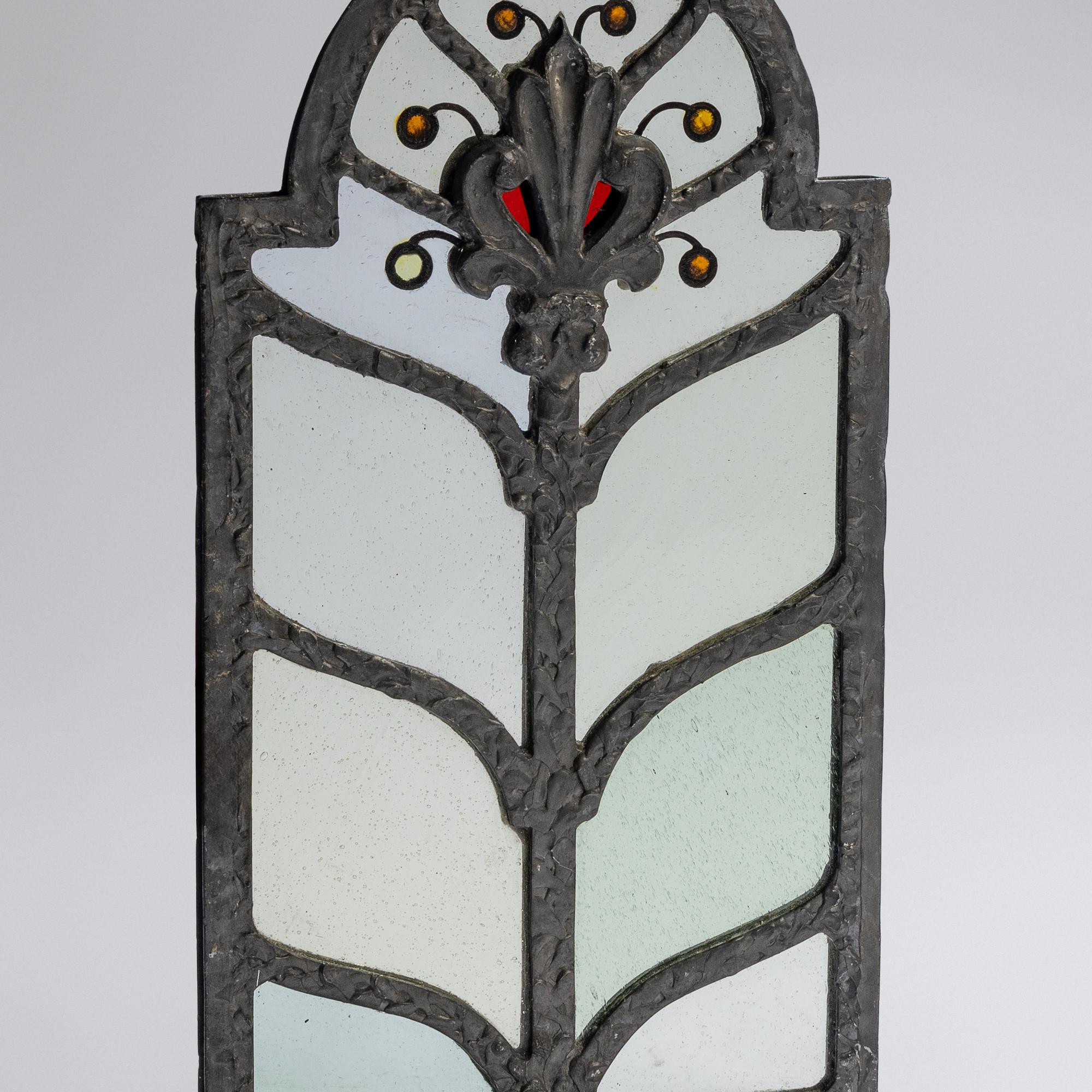 Two stained glass widows