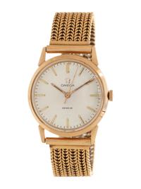 OMEGA, 18K PINK GOLD WRISTWATCH
