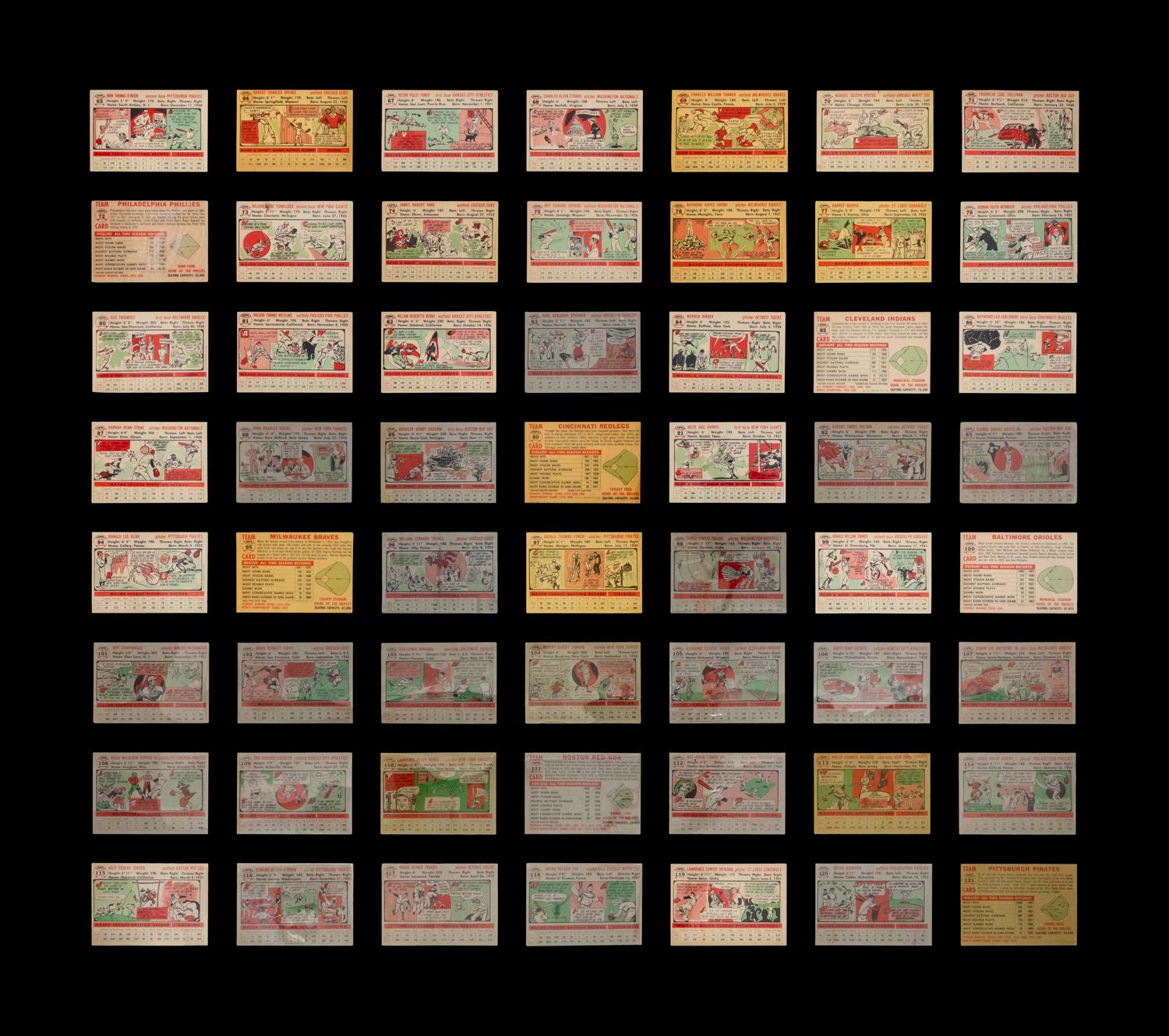 A Near Set of 1956 Topps Baseball Cards (330/340)
