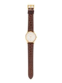 IWC, 18K YELLOW GOLD WATCH WITH IWC BUCKLE