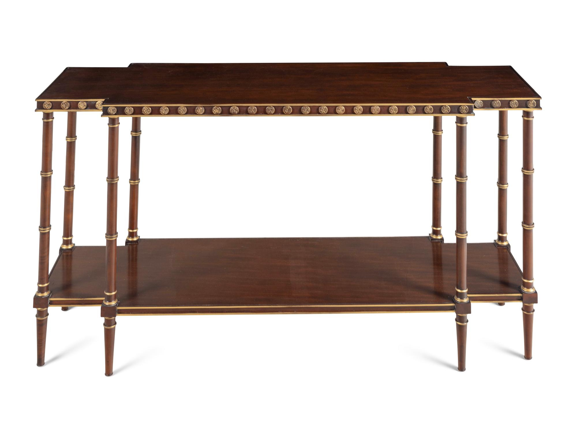 A Hickory Chair Kina Console Table