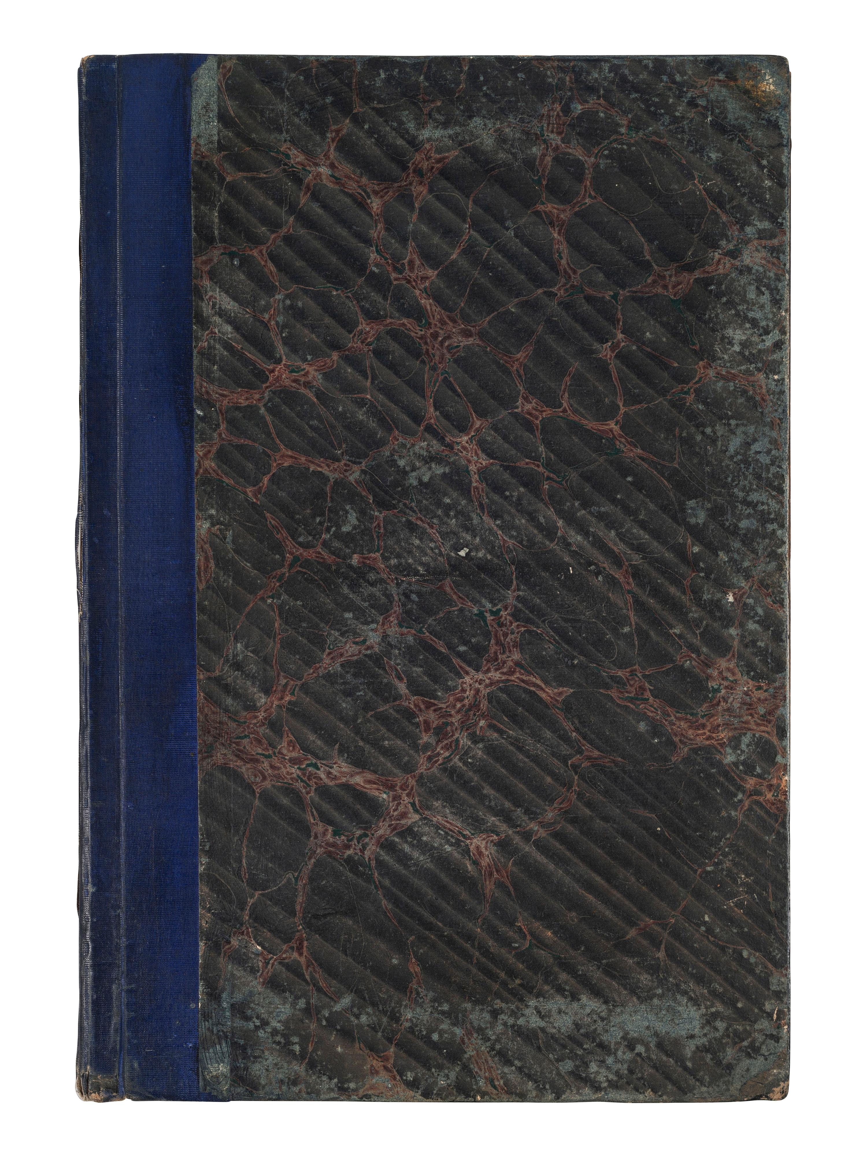 [MARITIME]. Slate deck log associated with Captain James K. Pritchard (1835-1864) of Newburyport, Massachusetts, and the East India Trade ship the Elcano .