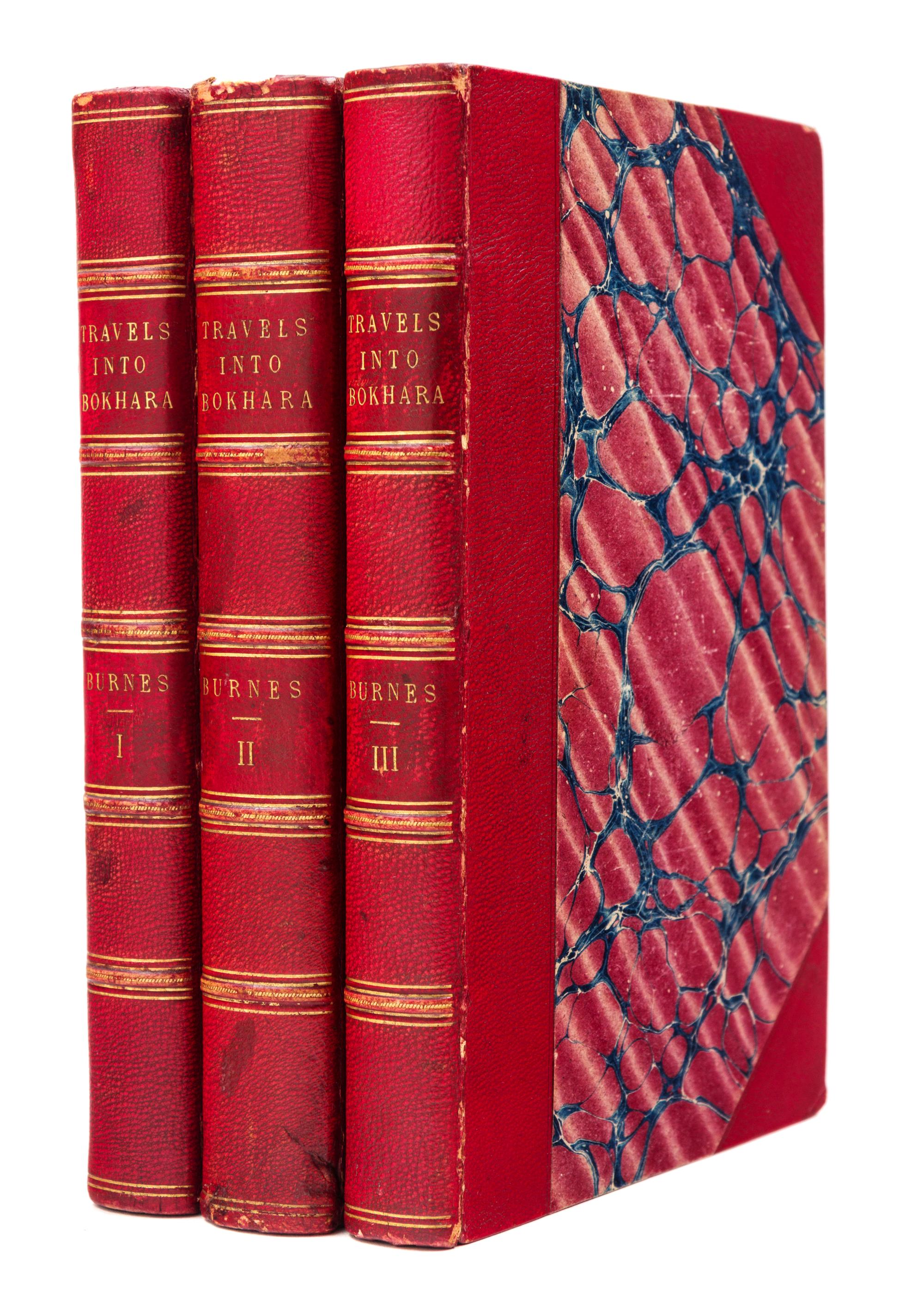 BURNES, Alexander (1805-1841). Travels into Bokhara. London, 1834. Second (first octavo) edition.