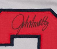 A 1995 John Smoltz Atlanta Braves Game Issued Signed Jersey,