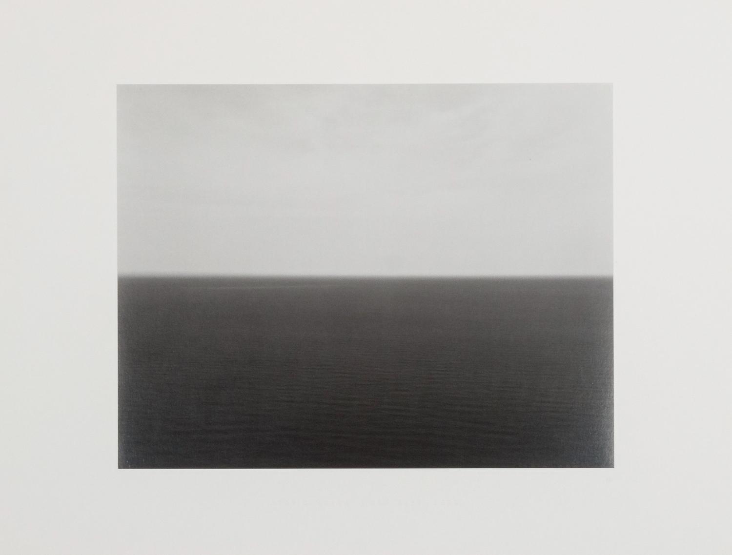 Hiroshi Sugimoto (born 1948) Arctic Ocean, Nord Kapp, 1990; and Bay of Biscay, 1991, from "Time Exposed"