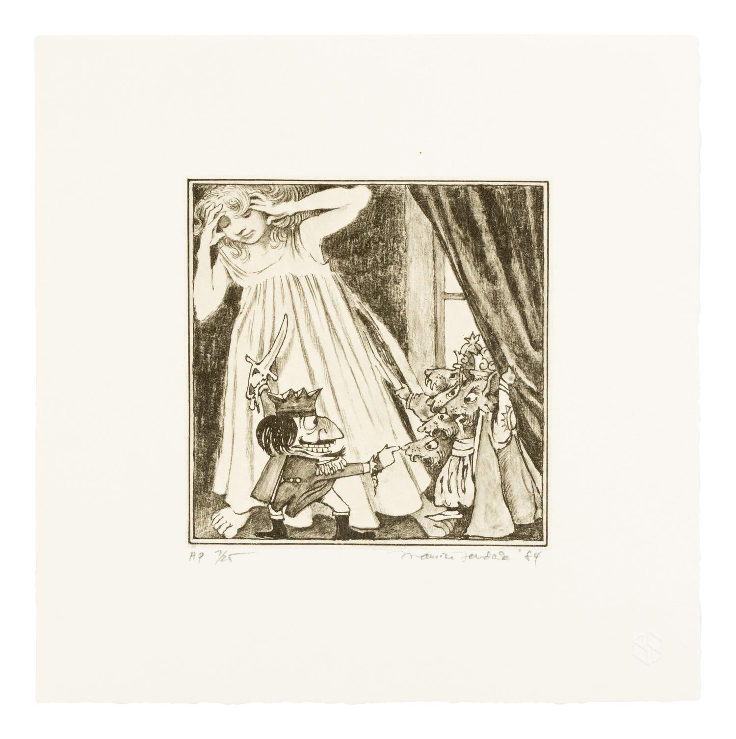 [SENDAK, Maurice (1928-2012), illustrator]. -- HOFFMAN, E.T.A. Nutcracker . Ralph Manheim, illustrator. New York: Crown Publishers, 1984.