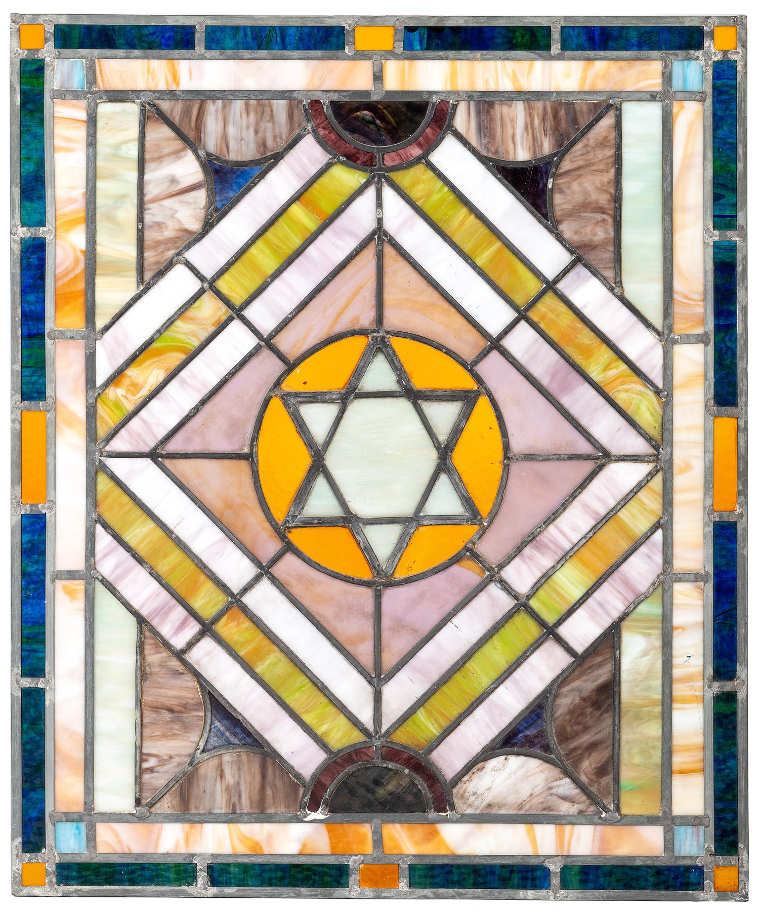 Star of David Window Panel