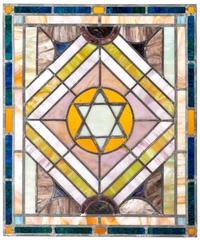 Star of David Window Panel
