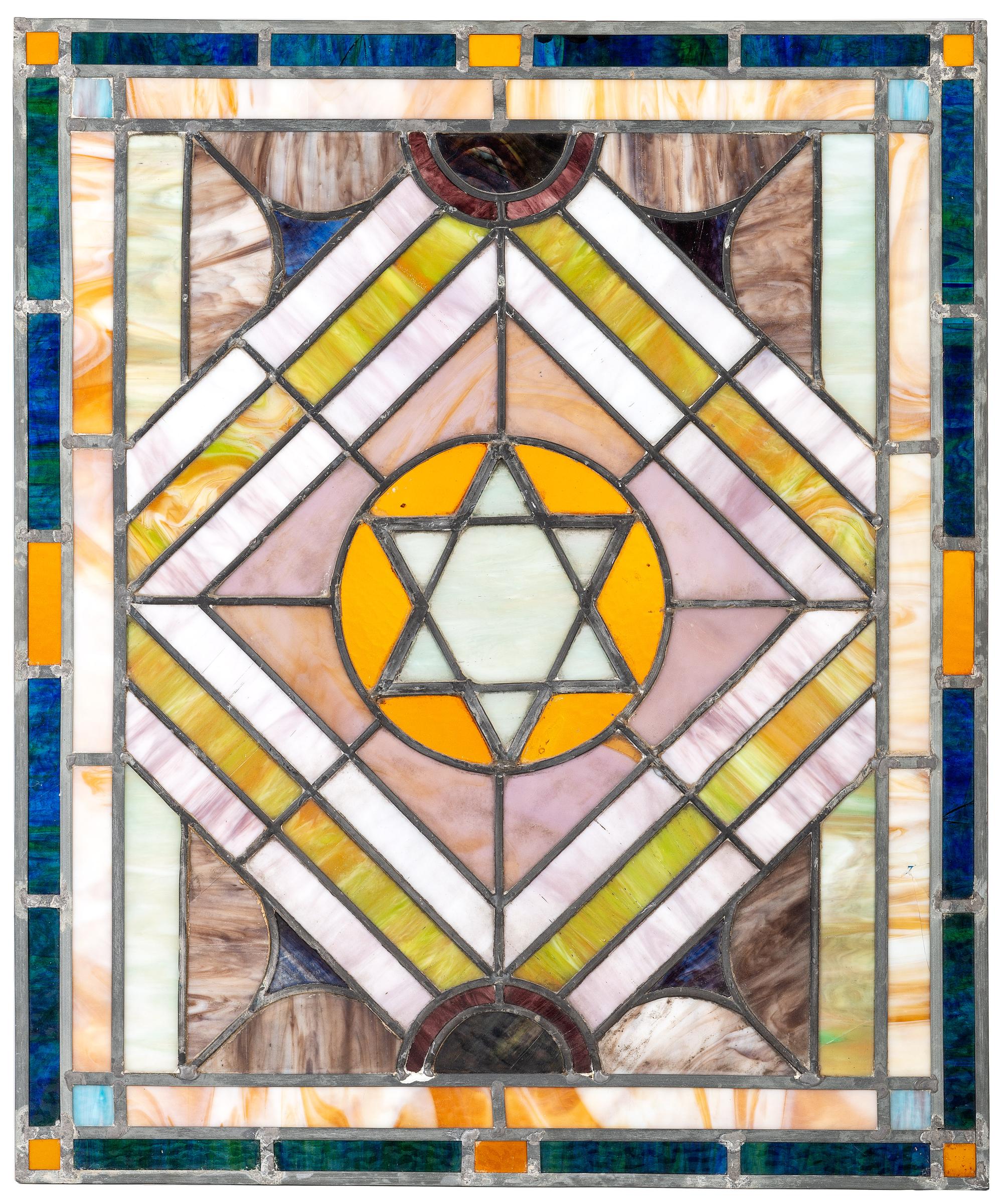 Star of David Window Panel