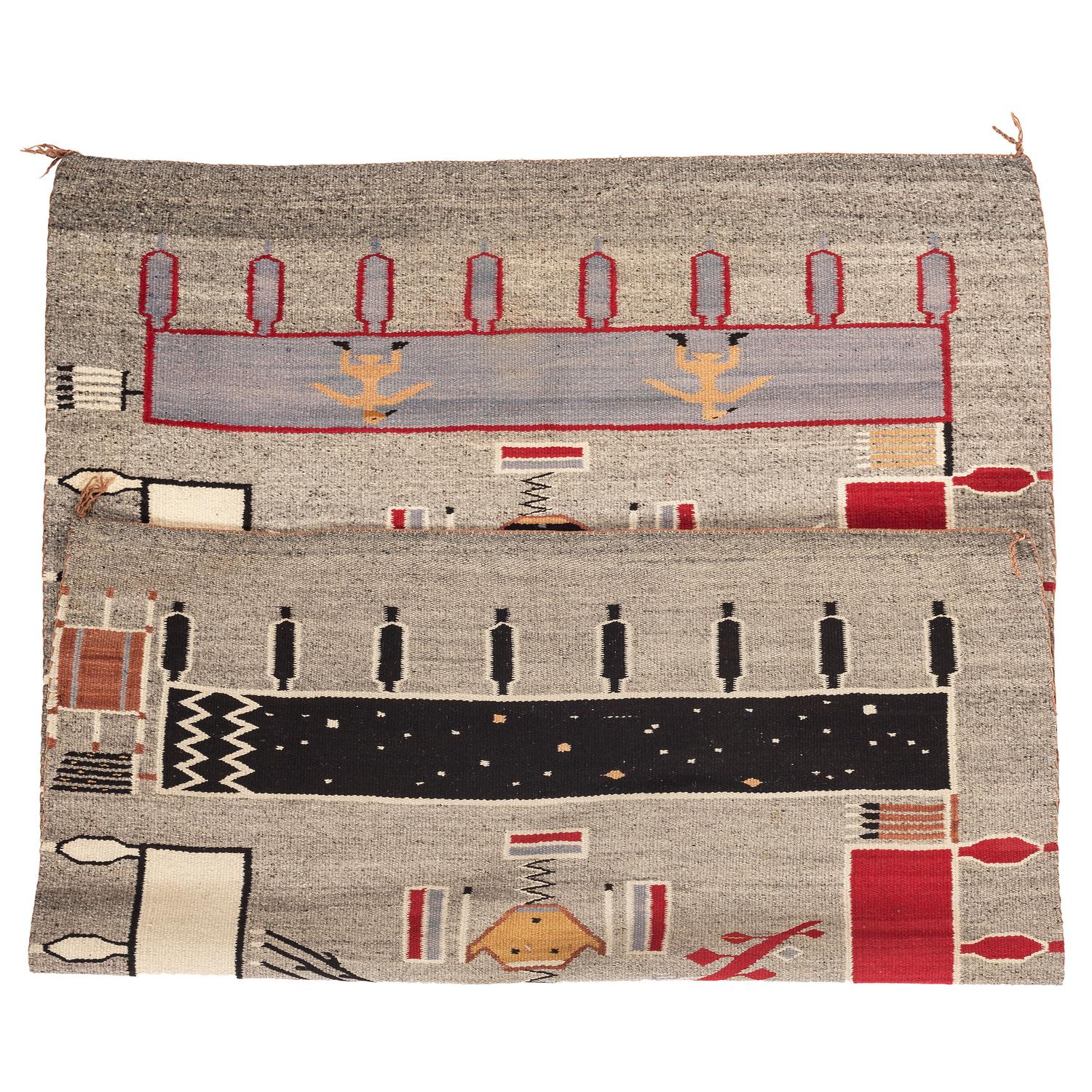Navajo Sandpainting Weaving / Rug