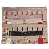 Navajo Sandpainting Weaving / Rug