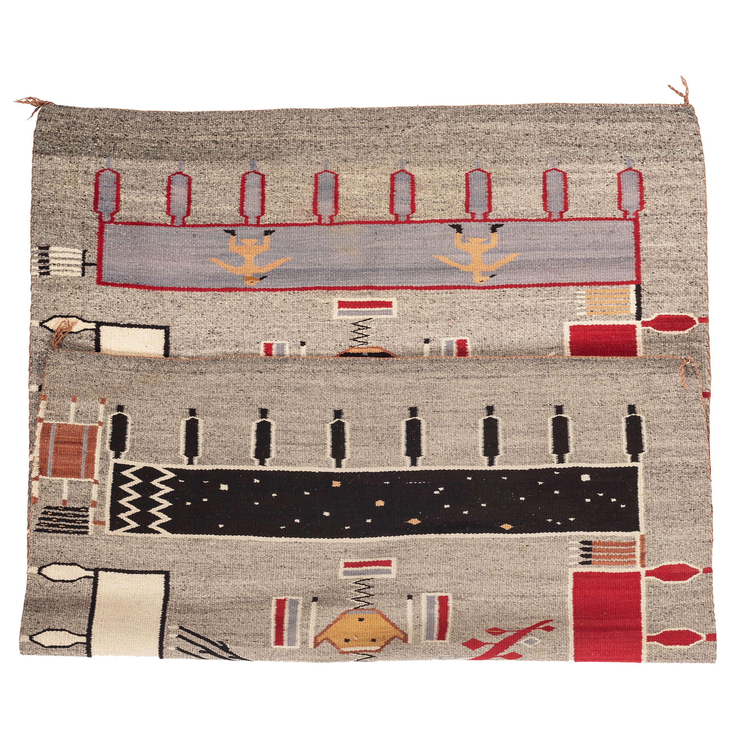 Navajo Sandpainting Weaving / Rug