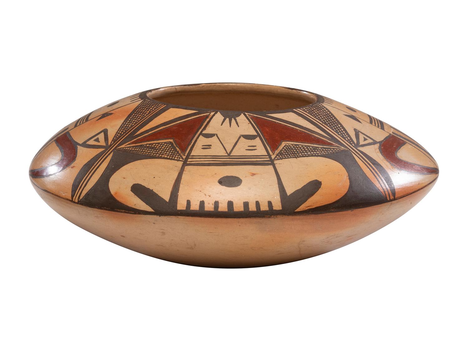 Polychrome Pottery Bowl